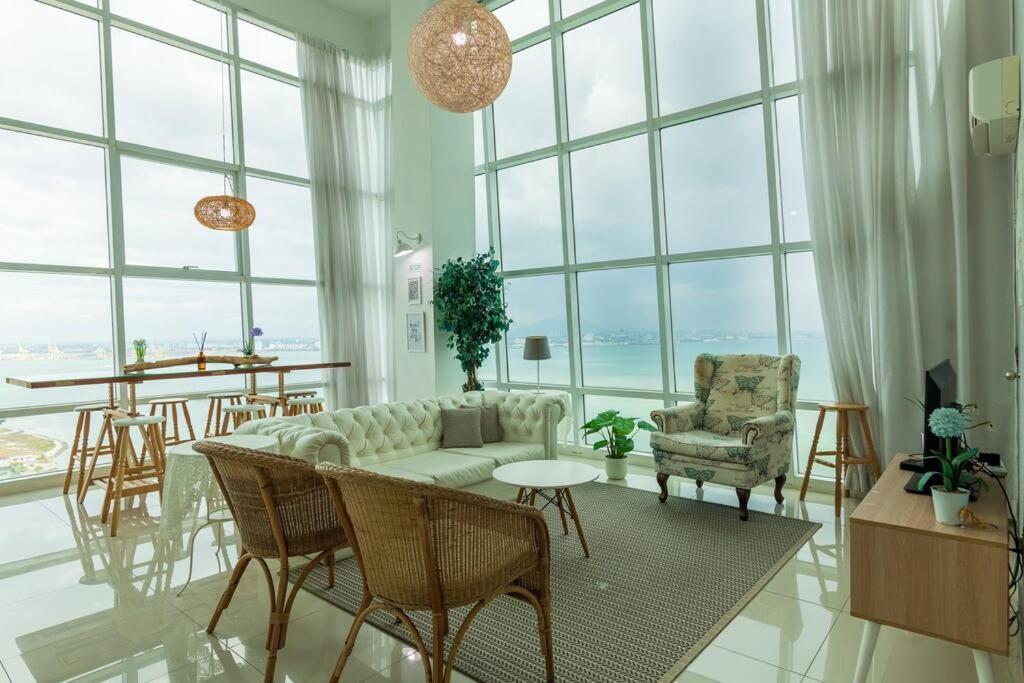 2Bedrooms Maritime Seaview Luxury Suite 2Carpark 2-9Pax Jelutong 외부 사진